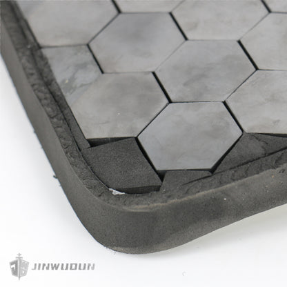 Level NIJ IV Ballistic Plate with Hexagonal Silicon Carbide Ceramic Full Layup Process 10x12inch Ballistic Inserts