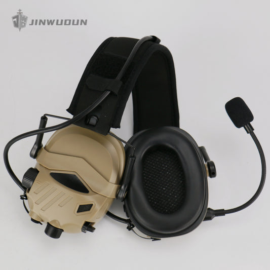 JWD-P30 Tactical Headset | Noise Reduction & Sound Pickup | Compatible with WENDY/FAST Helmets | Durable PC Material