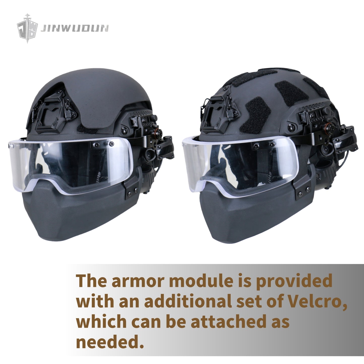 Level NIJ III Ballistic Helmet - Modular Omni-Protective Tactical Ballistic Helmet