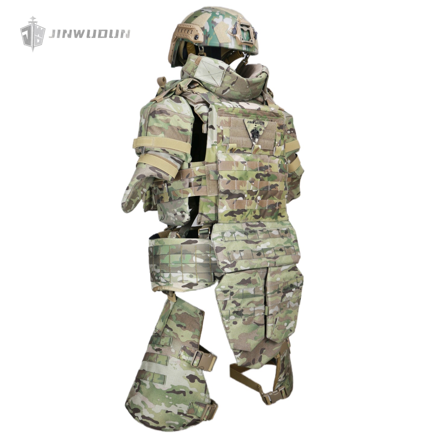 Level NIJ IV Fearless "X" Full Protection Tactical Body Armor Vest