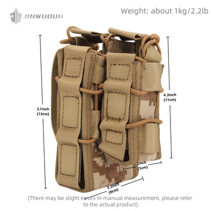 Accessory bag MOLLE system tactical vest accessory bag