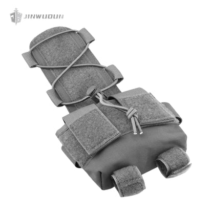 MK2 Tactical Helmet Battery Storage and Organizing Accessory Bag with Velcro Elastic Cord
