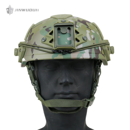 High-Cut WENDY Tactical Helmet - NIJ IIIA Protection Level with Polyurea Coating for Enhanced Impact Resistance