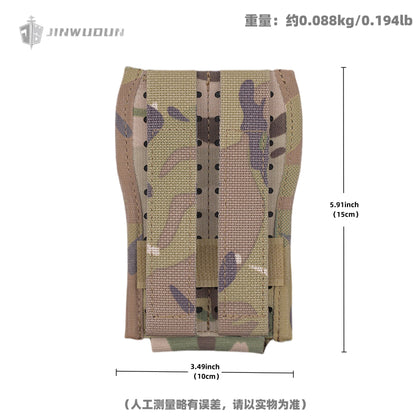 K AR function package widely compatible with 5.56 multi-level height adjustment Molle mount
