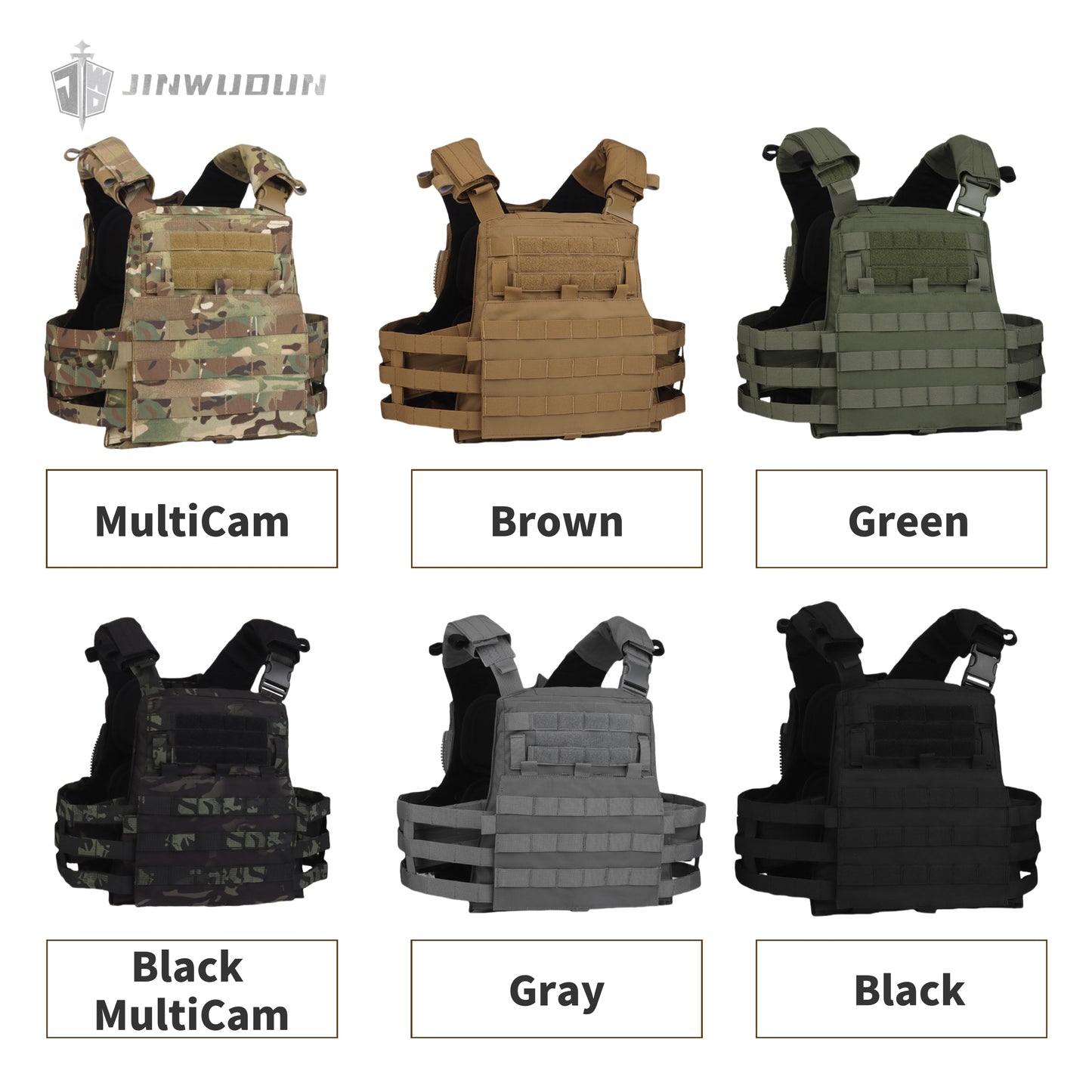 AVS tactical bulletproof vest, made of Cordura material, equipped with a quick-release system multifunctional vest