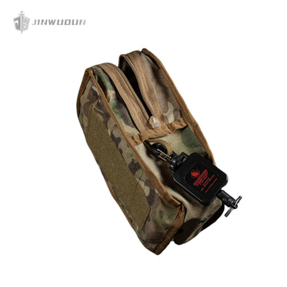 Square sundries Molle system zipper waist seal outdoor tactical small bag GP auxiliary bag (high)