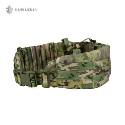 NIJ-IIIA level enlarged tactical bulletproof waist belt, 1000D polyester with Molle system