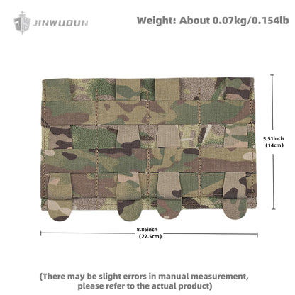 Lightweight assault props elastic function bag four-link elastic molle mounting tactical bag