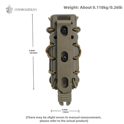 Alien Clip Case 9MM/45APS with MOLLE Buckle Belt Buckle