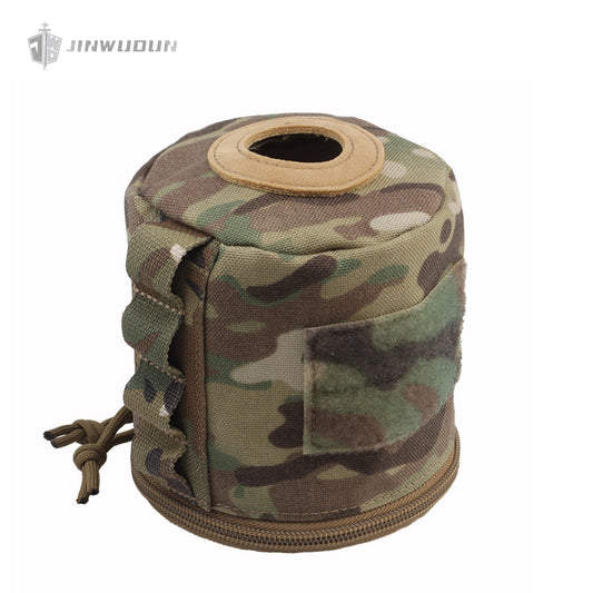 Military fan roll paper outdoor field camp collection bag MOLLE mounting ribbon paper tissue paper set