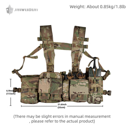 UW Tactical Patrol Chest Mount High Load Multiple Specifications with Accessories Intercom Bag Security Commuter