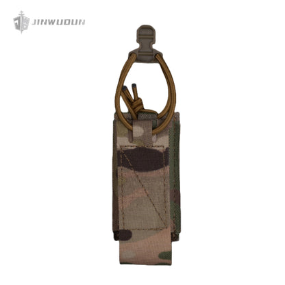 Molle mount 9mm functional box storage bag elastic small multifunctional bag