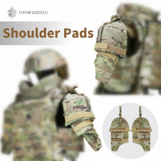 Level NIJ IIIA bulletproof shoulder pads with extra protection nylon fabric and UHMWPE bulletproof liner