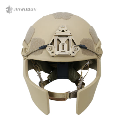 IIIA level AF split bulletproof helmet + bulletproof mask set aramid material