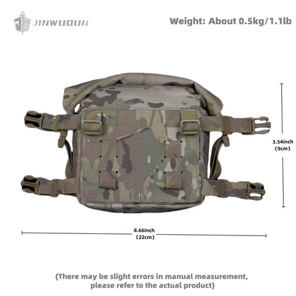 Alpha Tactical Chest Mount Compatible with VE-86 Storage Expansion Bag Open Pocket for Easy Access