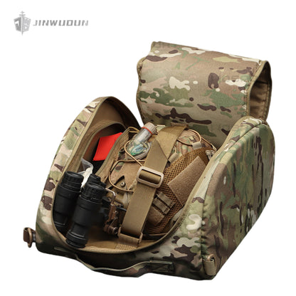 Large capacity tactical equipment storage tactical helmet storage handbag