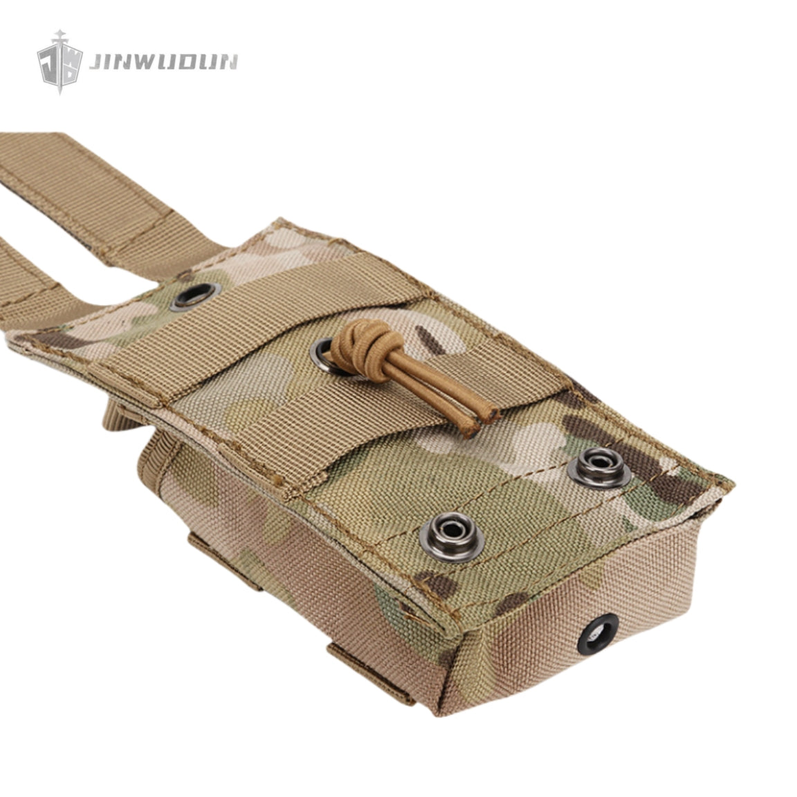 Single 7.62 Storage Bag MOLLE System Portable Adjustable