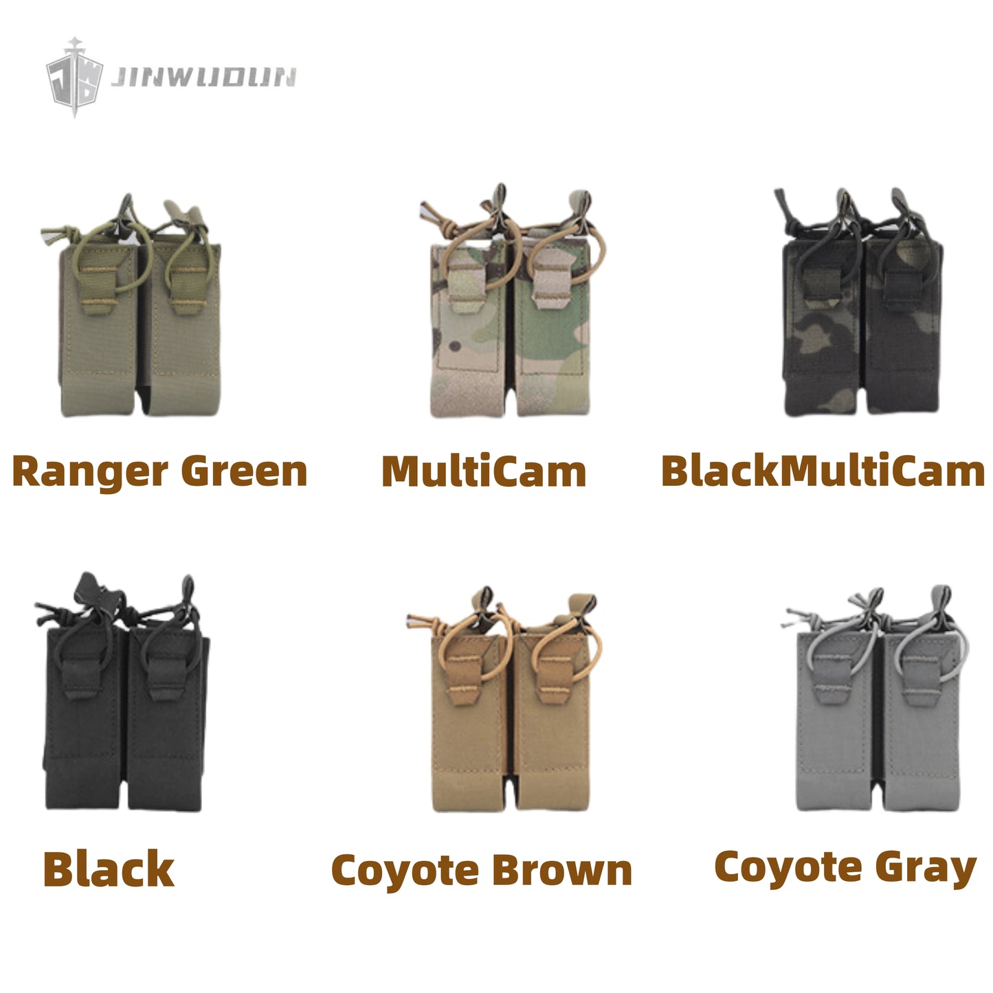 DPMP double function box tactical double magazine pouch multi-function MOLLE accessory bag