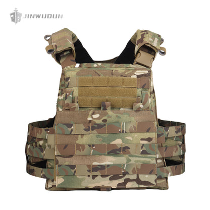 AVS tactical bulletproof vest, made of Cordura material, equipped with a quick-release system multifunctional vest