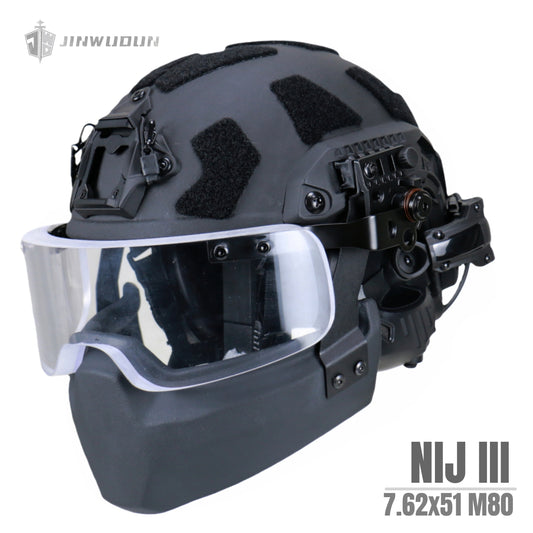 APA-05 NIJ IIIA level bulletproof helmet, all-round protection heavy tactical ballistic helmet