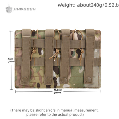 Triple AK storage bag Mollo accessory bag Outdoor military fan tool accessory bag