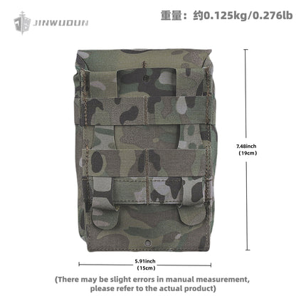 One-handed quick access deployment trauma kit