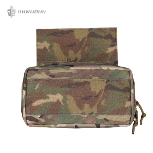 Tactical vest chest hanging accessories, hanging accessory bag with candy bag, multi-function hanging bag
