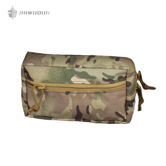 Lightweight tactical vest expansion lower abdomen accessory bag multifunctional tactical storage bag