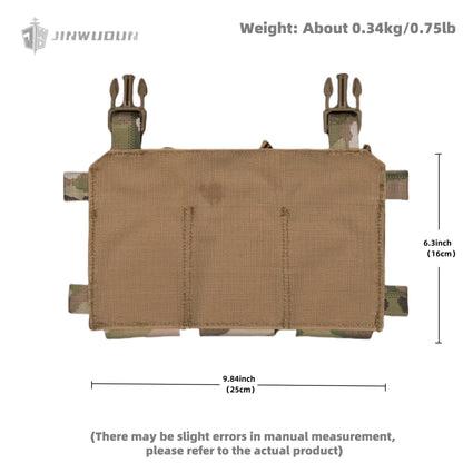 Multi-purpose triple function pack, suitable for various tactical vests 5.56/7.62 accessory pack