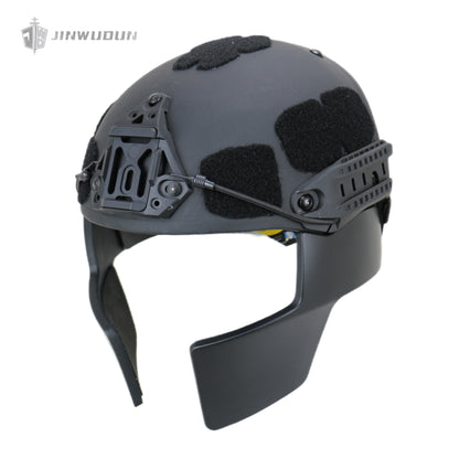 IIIA level AF split bulletproof helmet + bulletproof mask set aramid material
