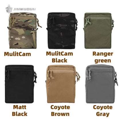 Square sundries Molle system zipper waist seal outdoor tactical small bag GP auxiliary bag (high)