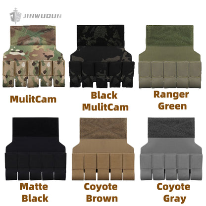 Tactical chest/vest multifunctional storage lower abdomen bag five-link M203 supplement pack