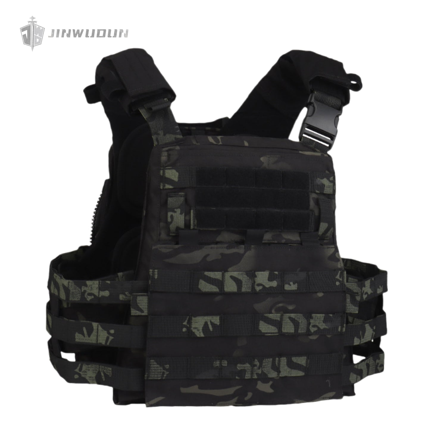 AVS tactical bulletproof vest, made of Cordura material, equipped with a quick-release system multifunctional vest