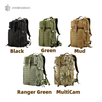 Laser version 3P bag shock-resistant decompression and anti-shake system large capacity tactical backpack