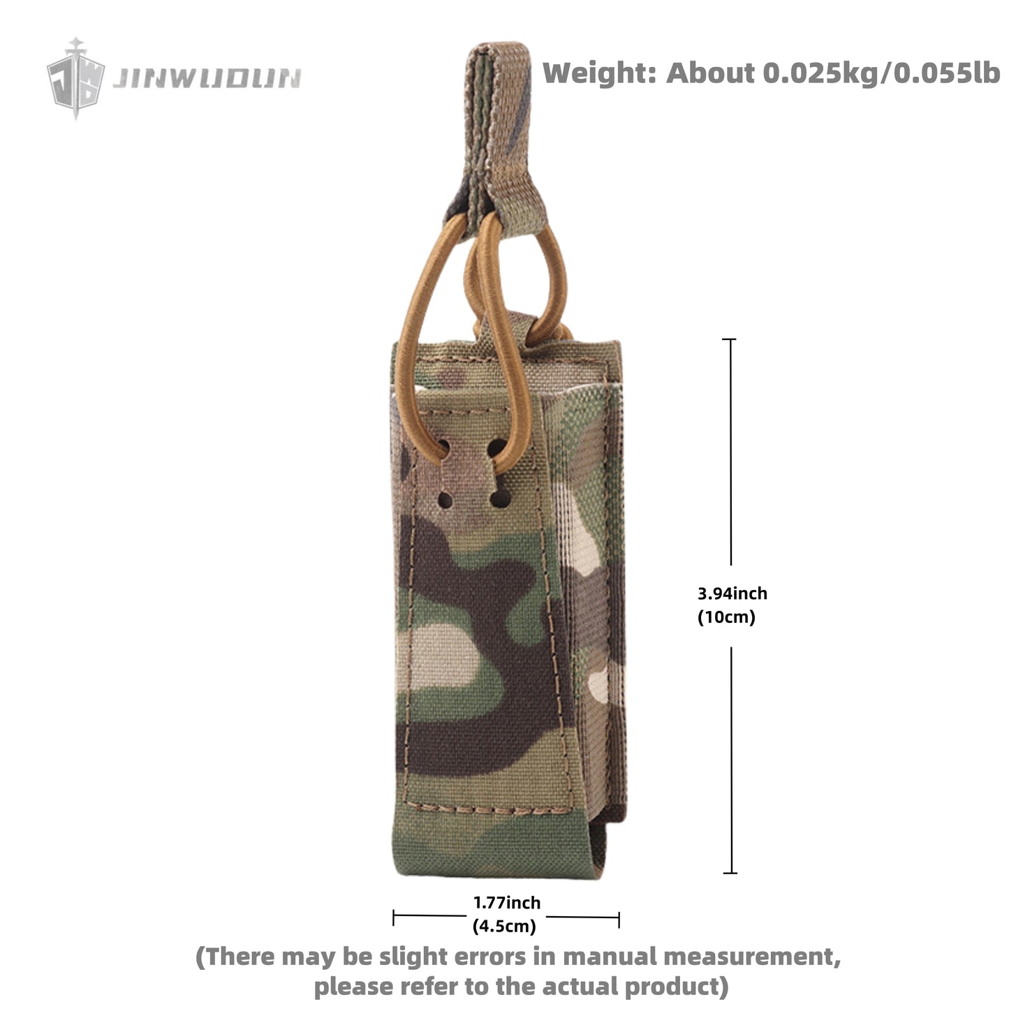 Attacker single-link small function bag 9mm single-link multi-function storage bag MOLRL mount