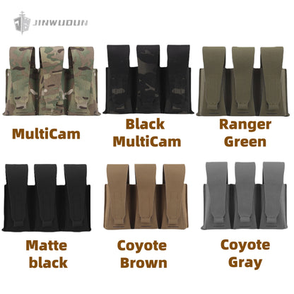 LG3V2 Multi-Purpose Triple Bag with Three Mounting Methods for a 5.56mm Tactical Vest