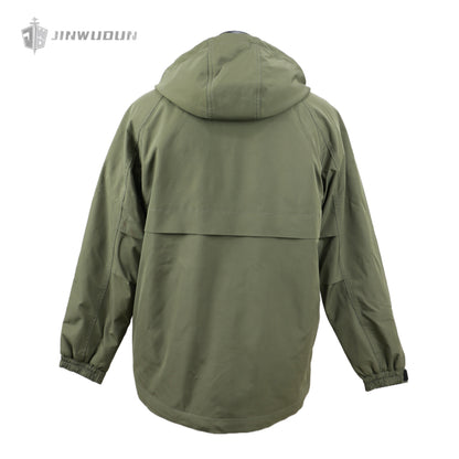 Puncture- and Cut-Resistant Jacket (About 3 lb). Outdoor, windproof, waterproof, and multi-purpose invisible cut-resistant clothing.