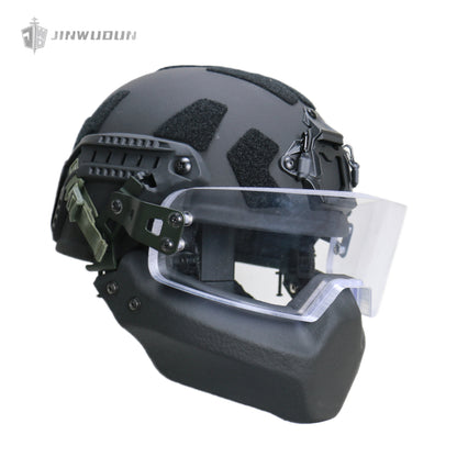 APA-05 NIJ IIIA level bulletproof helmet, all-round protection heavy tactical ballistic helmet