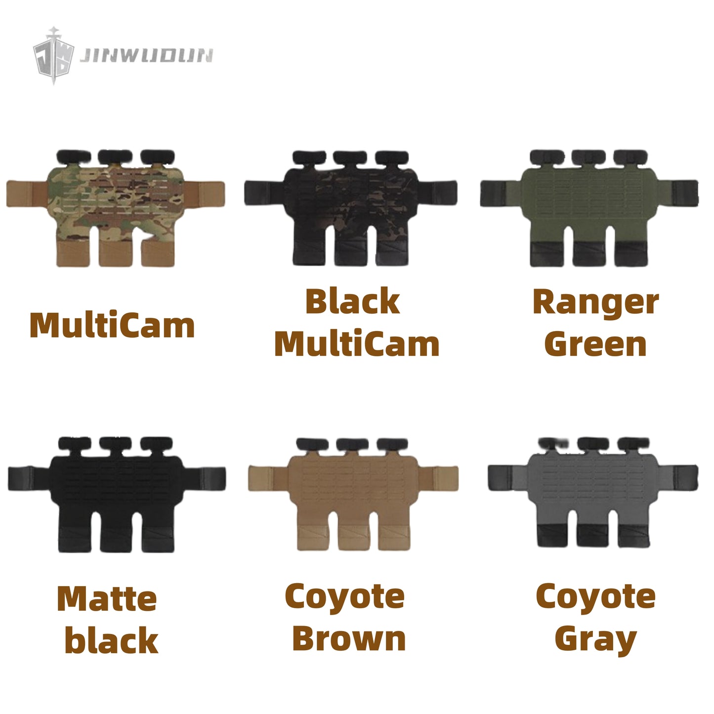 Multi-purpose triple function package MOLLE faceplate for VE-84-ACC-03/04