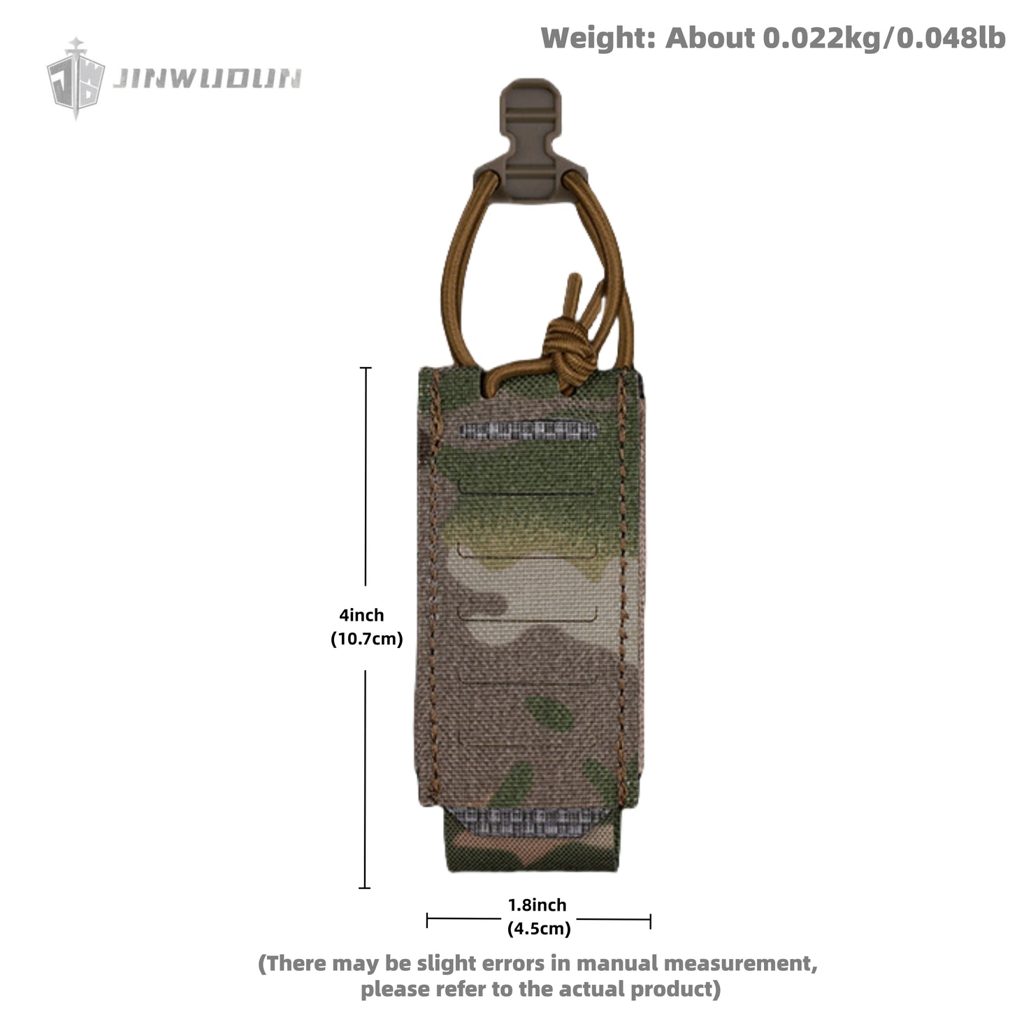 Molle mount 9mm functional box storage bag elastic small multifunctional bag