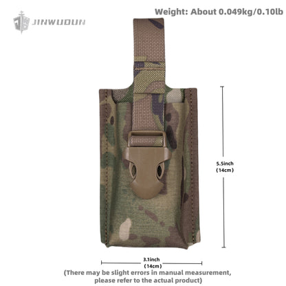 Webbing single 5.56 accessory bag tactical vest chest hanging expansion accessory bag molle