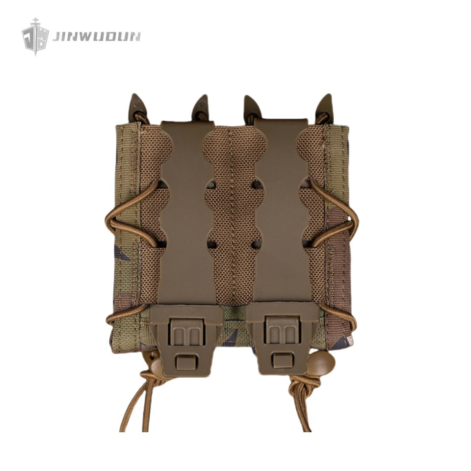 Tiger short double quick-draw function bag Molle mount adaptable tactical waist vest