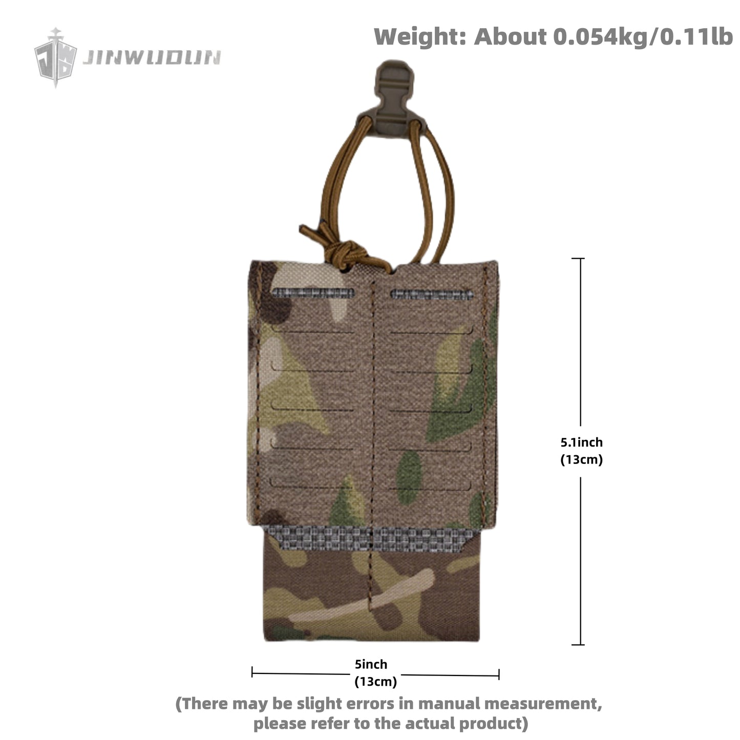 Elastic large functional bag 5.56/7.62 functional box storage bag MOLLE mount