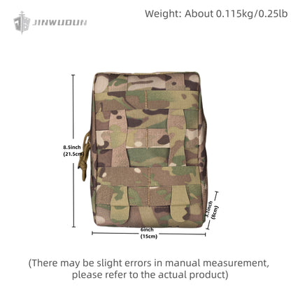 Lightweight MOLLE tactical vest waist belt auxiliary bag Lightweight multi-functional sundries bag