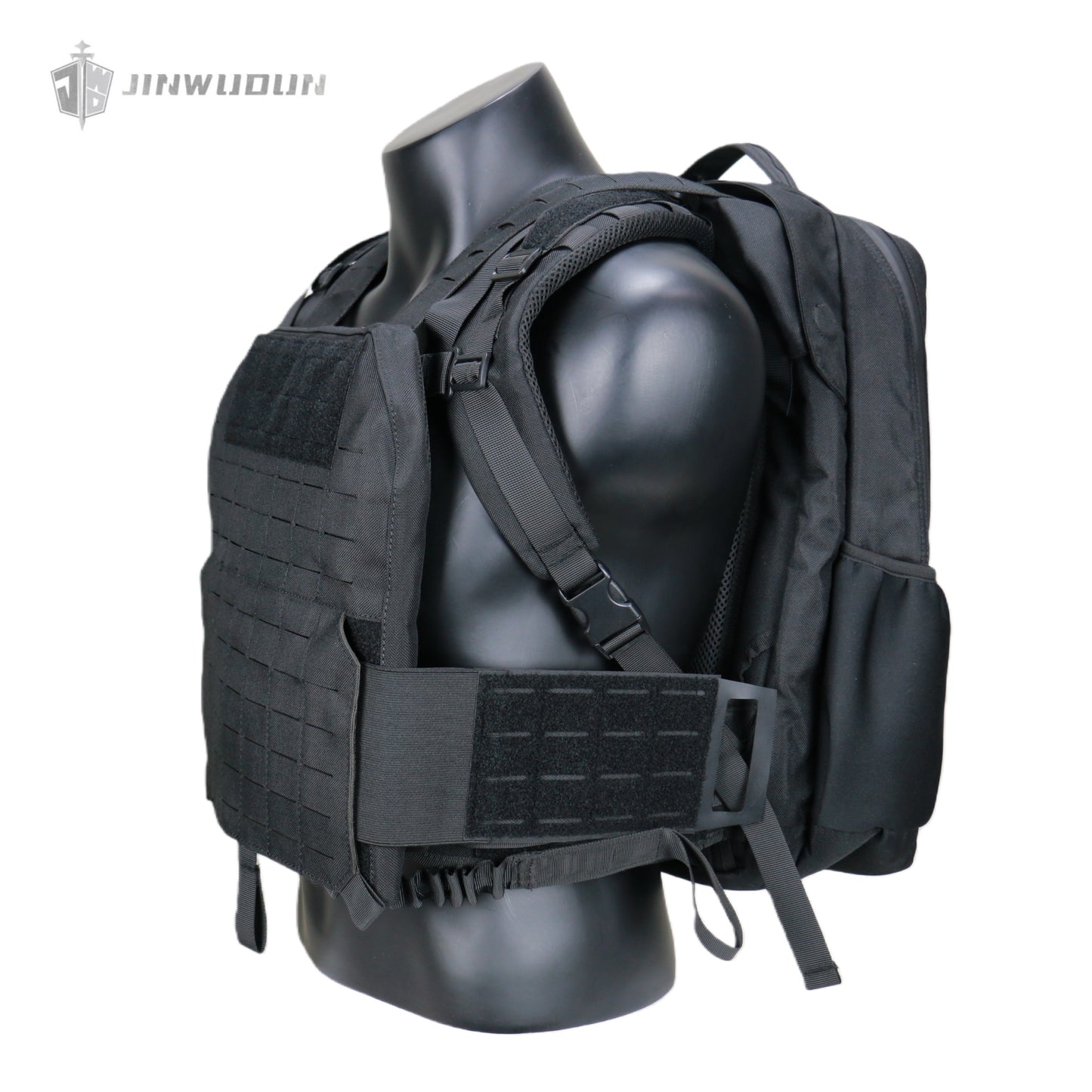 1000D Nylon Bulletproof Backpack Can Be Quickly Converted into a Bulletproof Vest