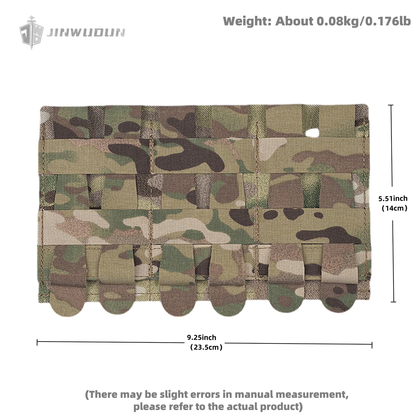 Lightweight elastic triple function bag 5.56/7.62 tactical storage bag Molle mount
