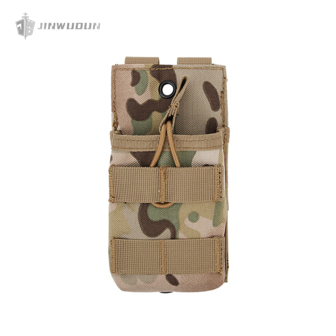 Single 7.62 Storage Bag MOLLE System Portable Adjustable