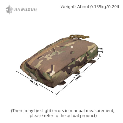 Lightweight horizontal GP bag molle storage bag accessories multi-functional equipment sundries tool bag
