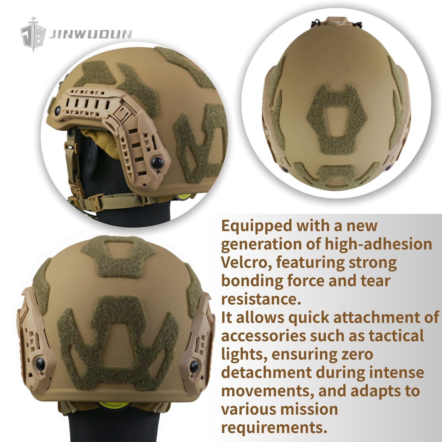 FAST SF 2nd Generation Lightweight Tactical Ballistic Helmet, NIJ Level IIIA Maritime Helmet
