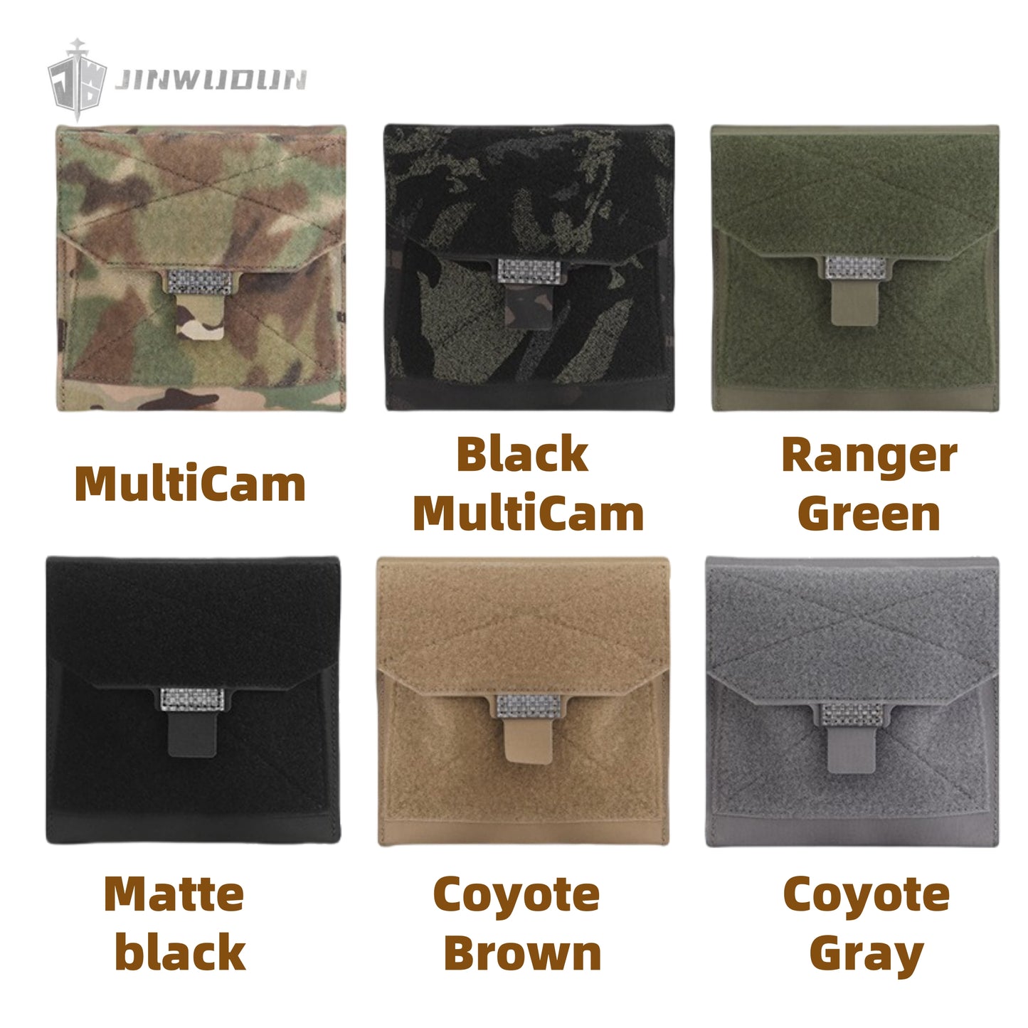 Tactical vest MOLLE expansion multi-function sundries storage accessory bag Knight map bag